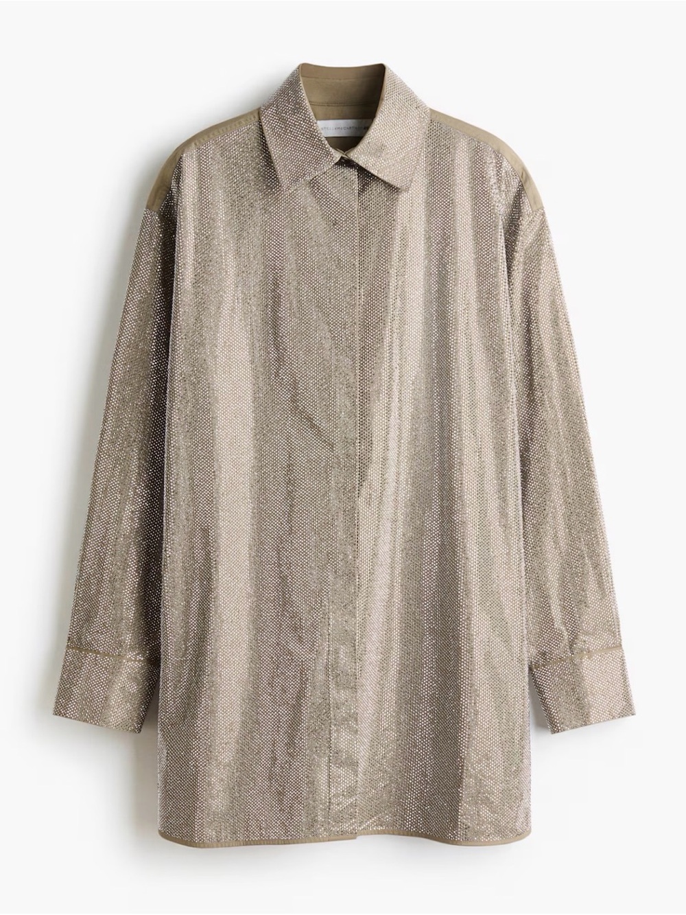 H&M x Stella McCartney Oversized Embellished Shirt